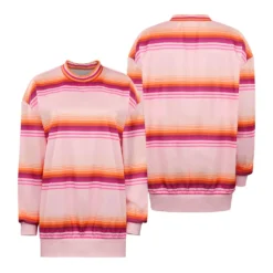 Wednesday Addams Enid Sinclair Cosplay Gestreiftes Top Halloween Karneval Hoodie