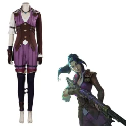 Arcane: League Of Legends Caitlyn Cosplay Kostüm Halloween Karneval Outfits