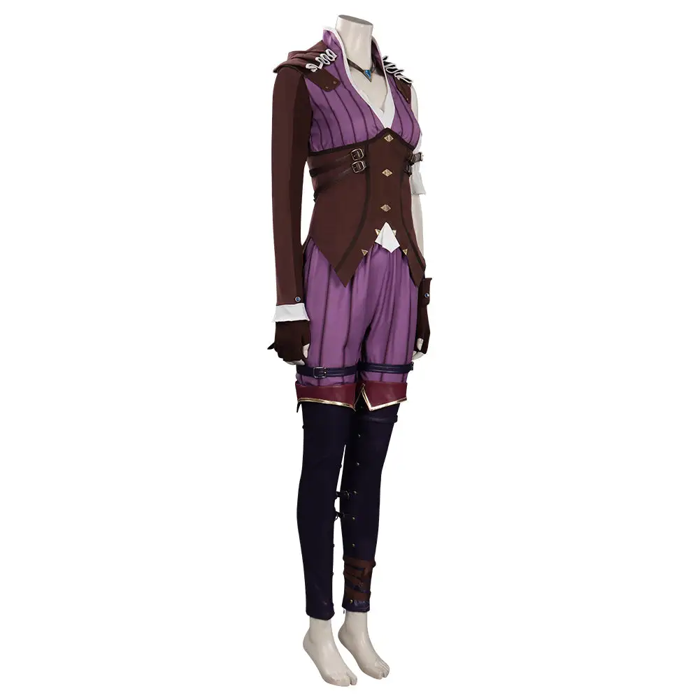 Arcane: League Of Legends Caitlyn Cosplay Kostüm Halloween Karneval Outfits – Bild 6