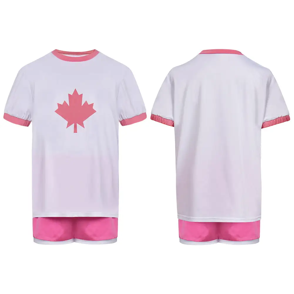 Kinder Turning Red Mei Cosplay Kostüm Schlafanzug Halloween Karneval Outfits – Bild 9