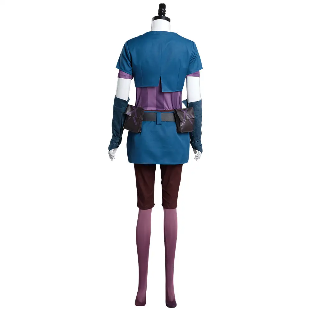 Arcane: League Of Legends Powder Jinx Cosplay Kostüm Halloween Karneval Outfits – Bild 5