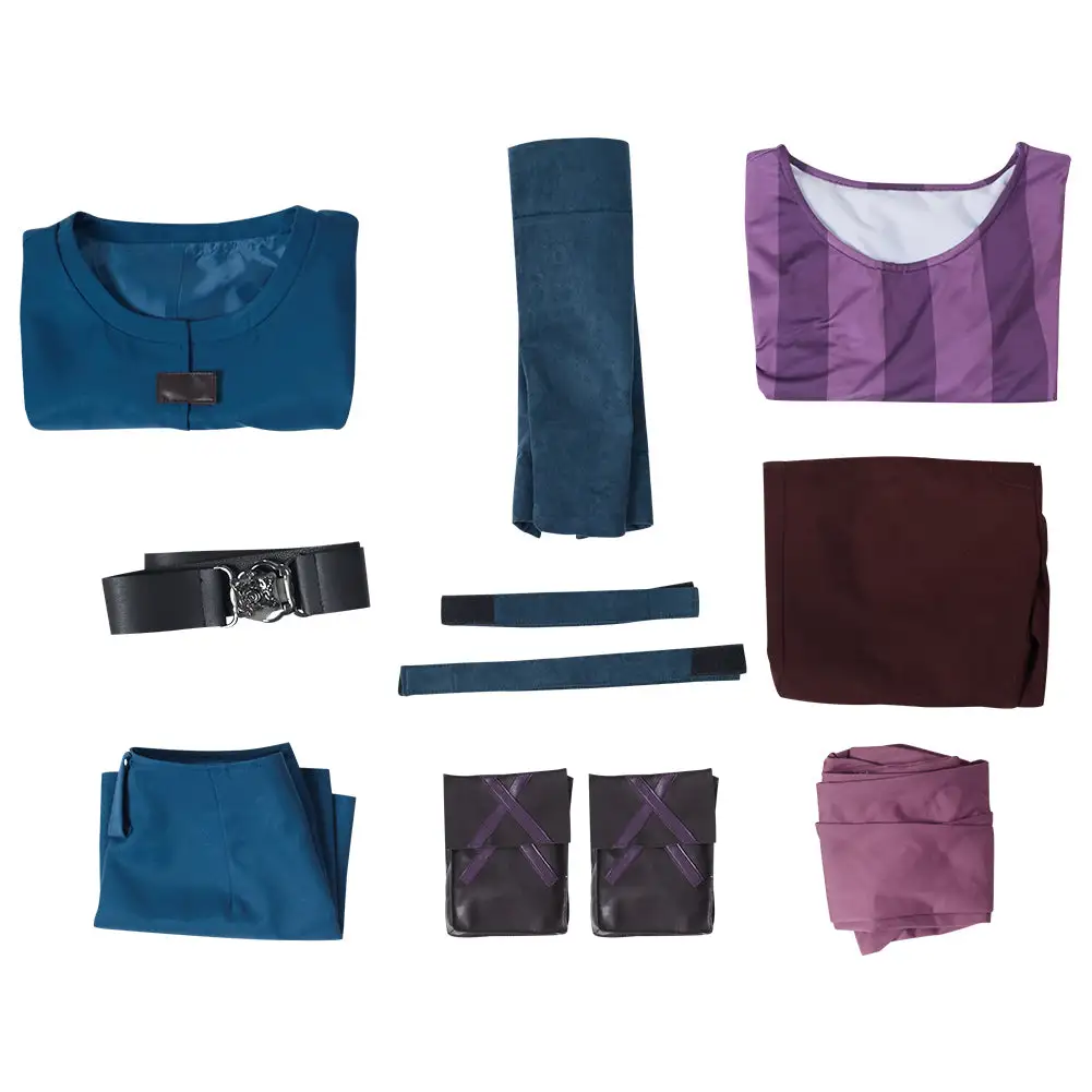 Arcane: League Of Legends Powder Jinx Cosplay Kostüm Halloween Karneval Outfits – Bild 9