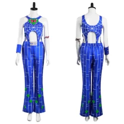 JoJo's Bizarre Adventure Stone Ocean Jolyne Cujoh Cosplay Kostüm Outfits Halloween Karneval Kostüm Set