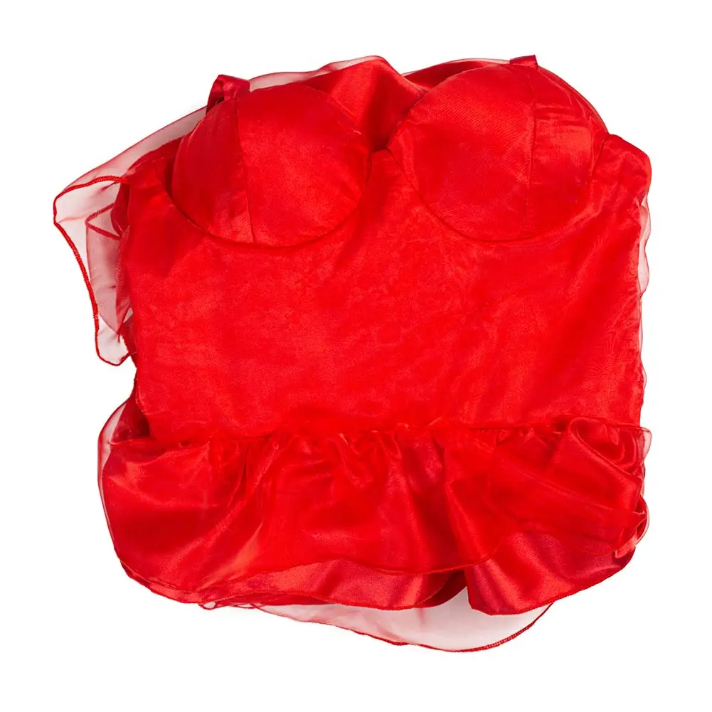 The Suicide Squad Harley Quinn Cosplay Kostüm Rot Kleid Halloween Karneval Kostüm – Bild 17