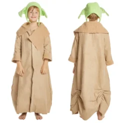 Baby Yoda Kostüm Für Kinder The Mandalorian - Baby Yoda Cosplay Halloween Karneval Kostüm