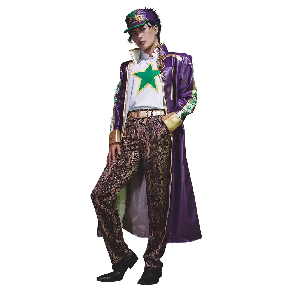 JoJo's Bizarre Adventure Stone Ocean Kujo Jotaro Cosplay Kostüme Halloween Karneval Outfits
