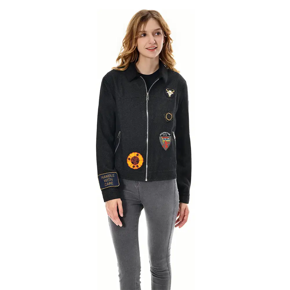 Stranger Things 4 Robin Cosplay Kostüm Denim Outfits Halloween Karneval Mantel – Bild 6