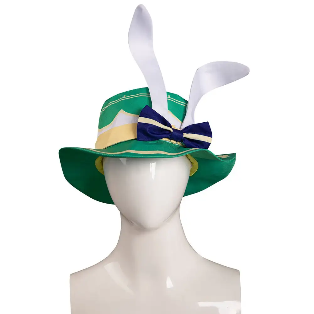 Genshin Impact Alice In Wonderland Mr.Bunny Cosplay Venti Kostüm Halloween Karneval Originell Outfits Cossky® – Bild 10