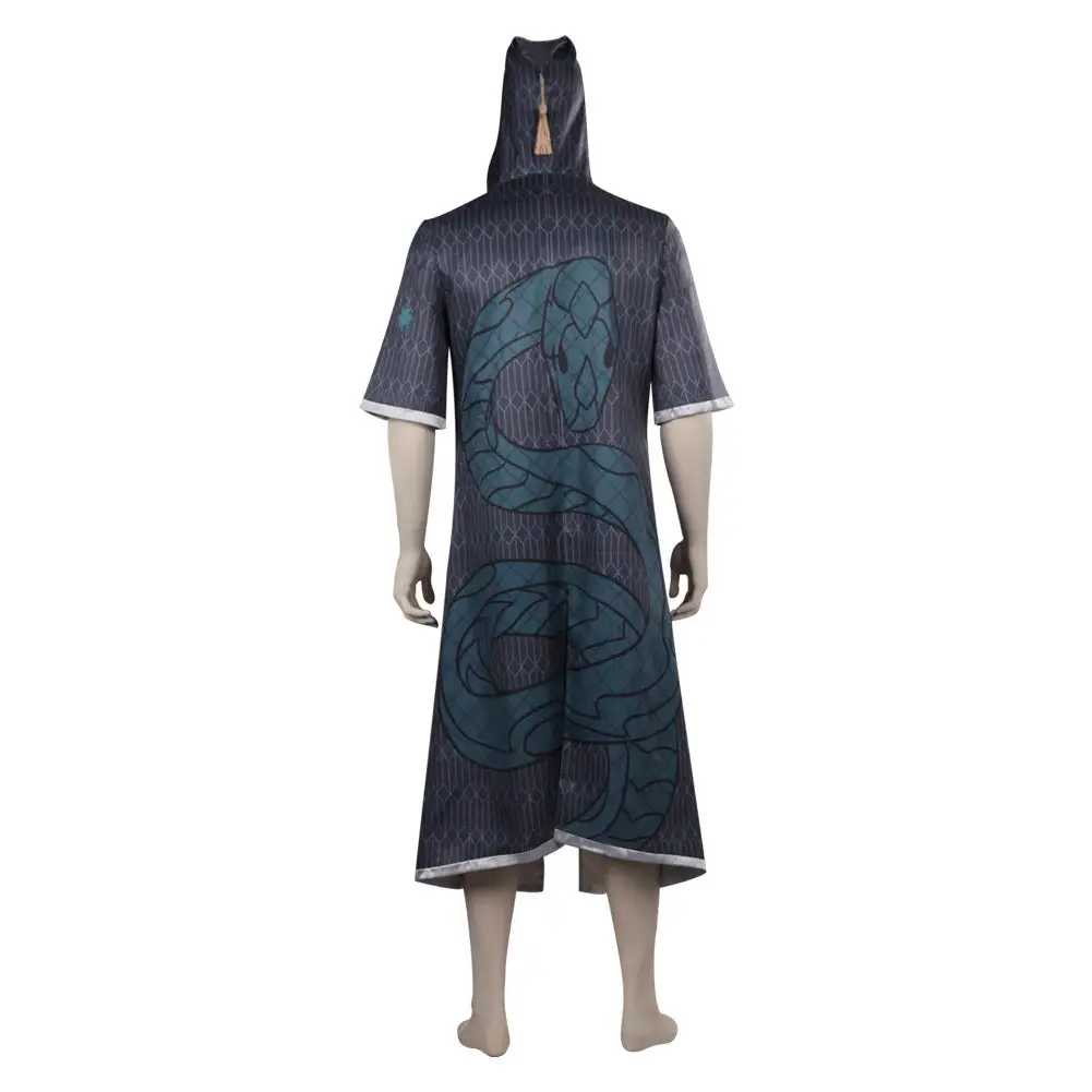 Hogwarts Legacy Haus Slytherin Umhang Cosplay Halloween Karneval Outfits – Bild 4