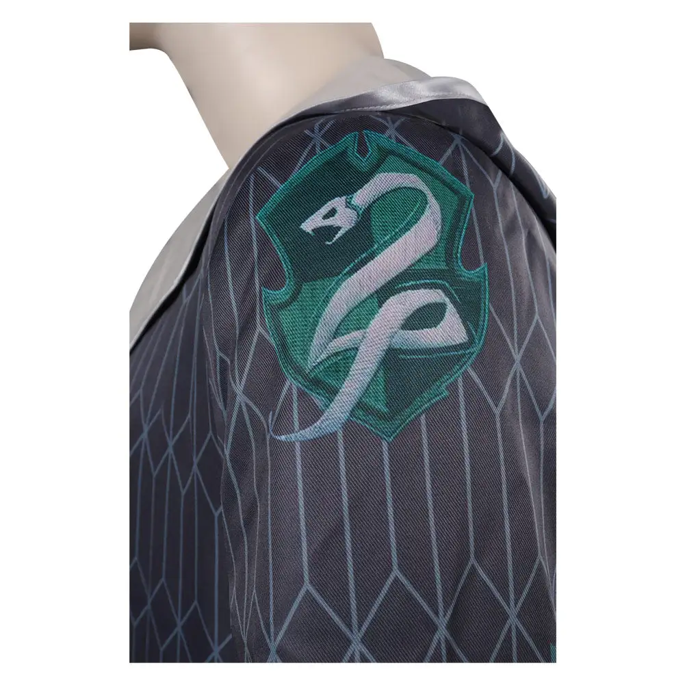Hogwarts Legacy Haus Slytherin Umhang Cosplay Halloween Karneval Outfits – Bild 8