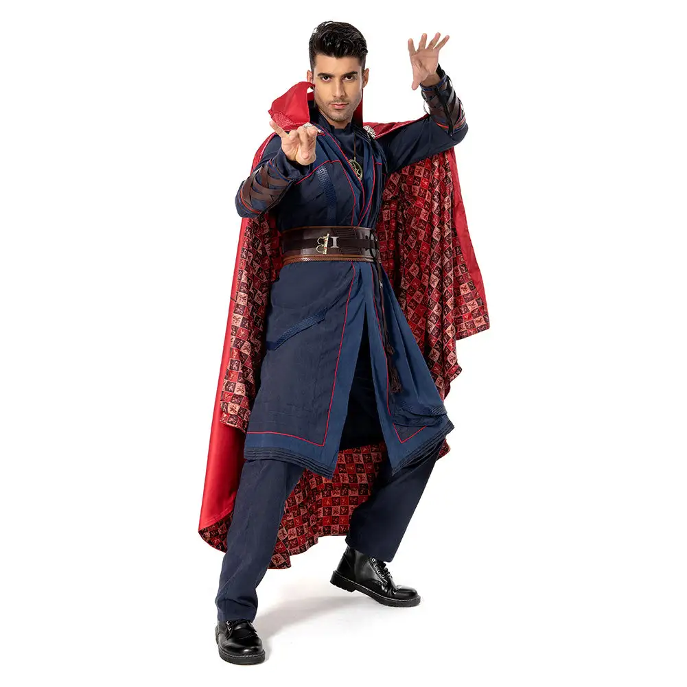 Doctor Strange In The Multiverse Of Madness Doctor Strange Cosplay Outfits Halloween Karneval Kostüm – Bild 2