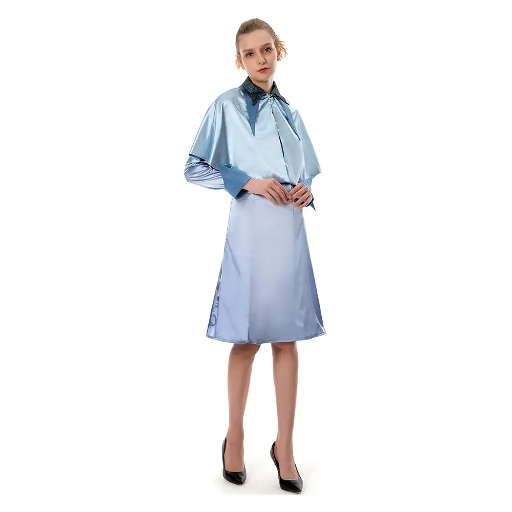 Fleur Delacour Kostüm Harry Potter Fleur Kleid Outfits Cosplay Halloween Karneval Kostüm – Bild 2