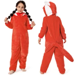 Kinder Turning Red Mei Cosplay Kostüm Schlafanzug Outfits Halloween Karneval Jumpsuit Cossky®