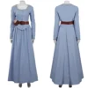 Westworld 2022 Dolores Abernathy Cosplay Kostüm Halloween Karneval Kleid