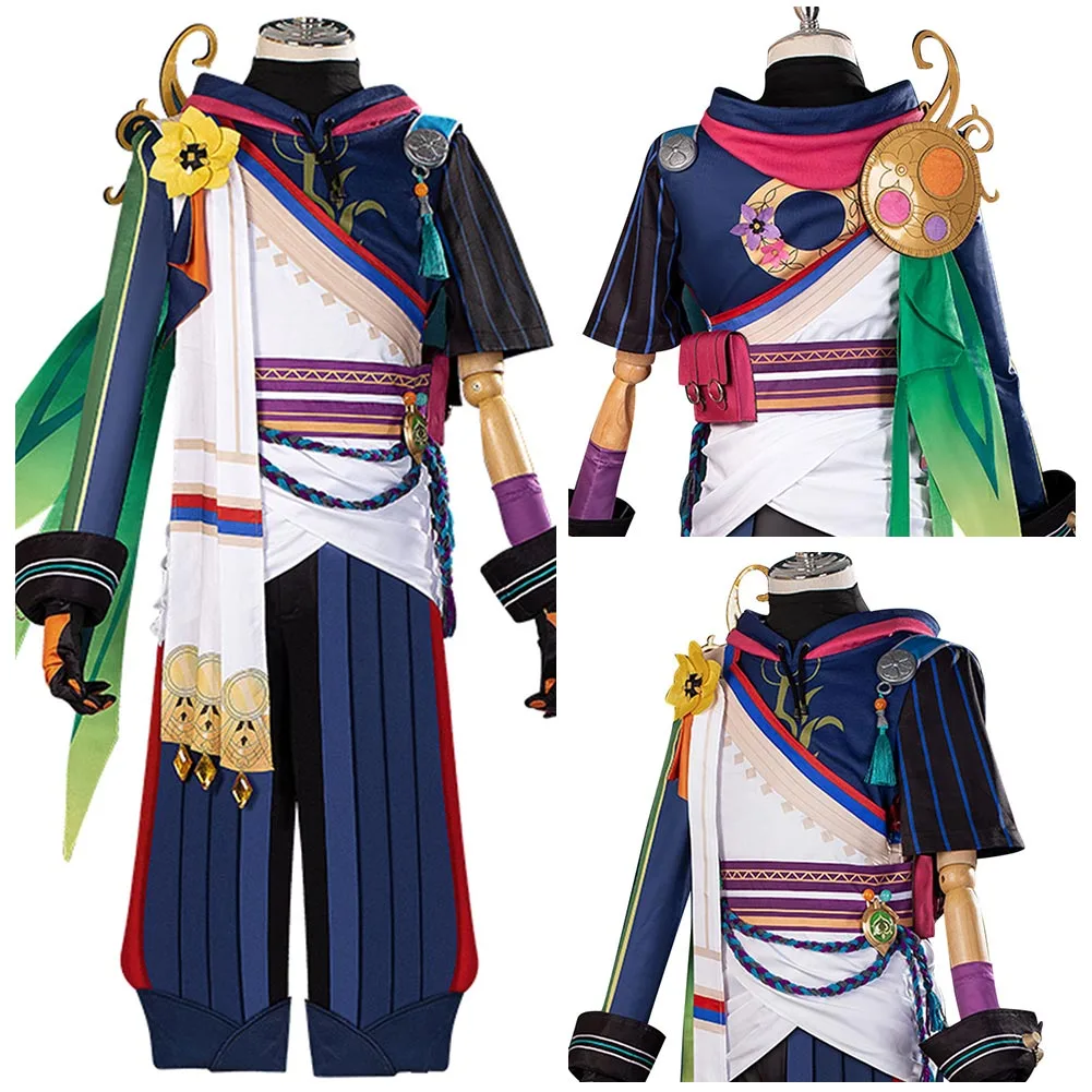 Tighnari Cosplay Genshin Impact Kostüm Halloween Karneval Outfits – Bild 11