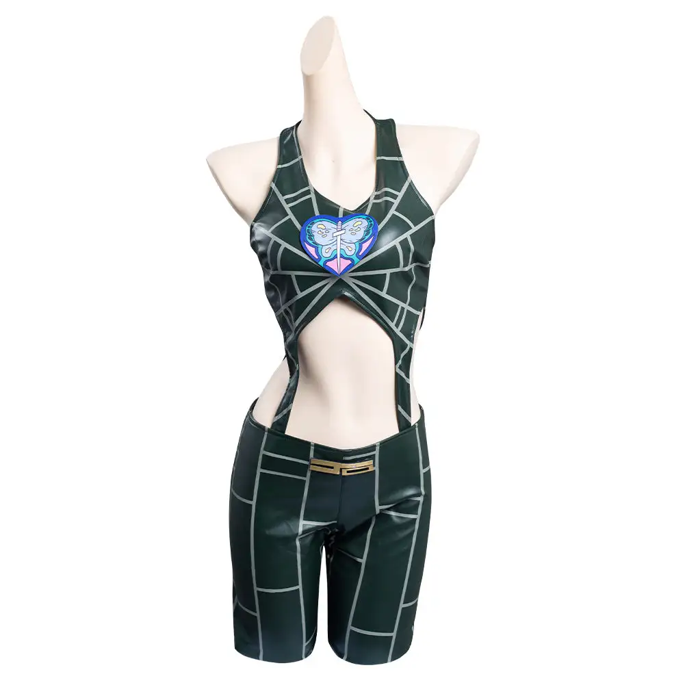 JoJo's Bizarre Adventure Jolyne Cujoh Cosplay Kostüm Halloween Karneval Outfits – Bild 4