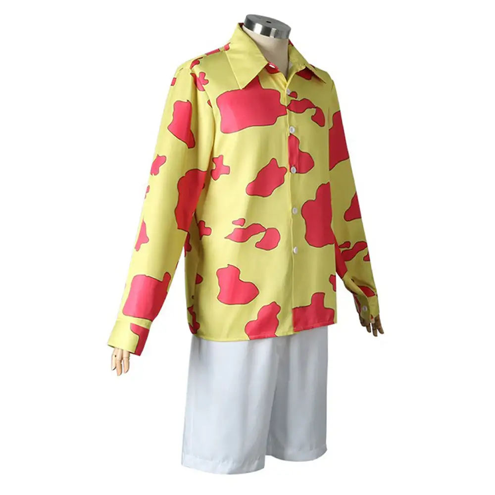 Trafalgar D. Water Law Cosplay One Piece Red Kostüm Halloween Karneval Outfits – Bild 3