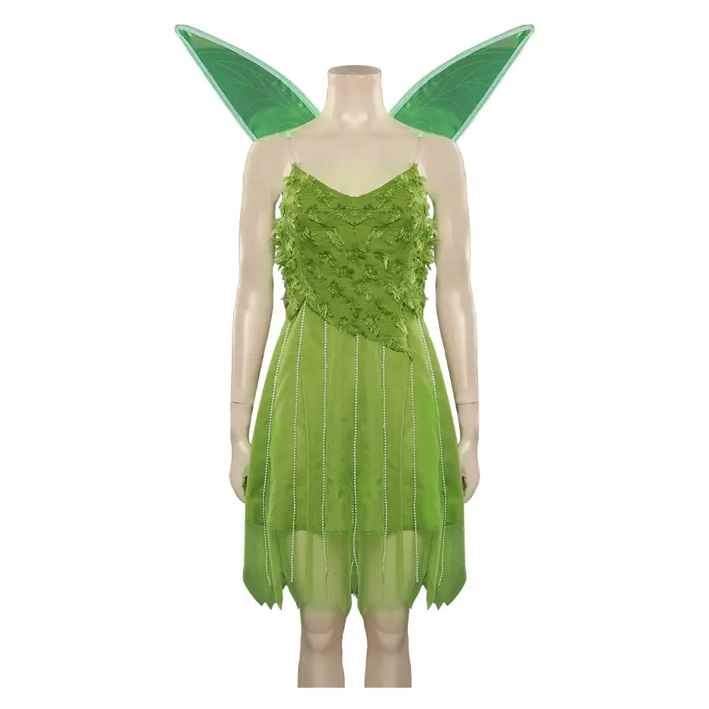 Peter Pan & Wendy Tinker Bell Kleid Cosplay Kostüm Halloween Karneval Outfits – Bild 2