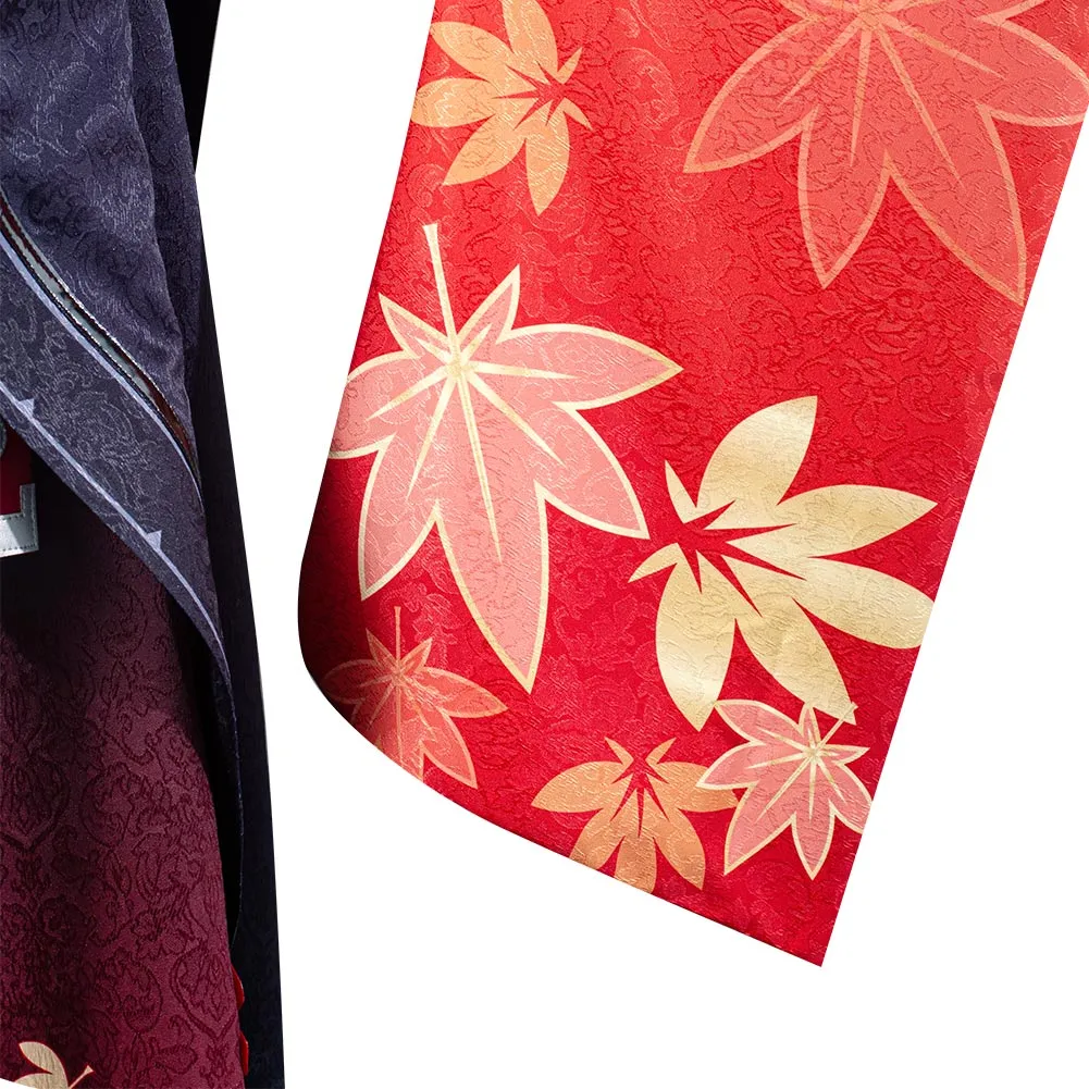 Genshin Impact Kazuha Kostüm Cosplay Halloween Karneval Outfits – Bild 9