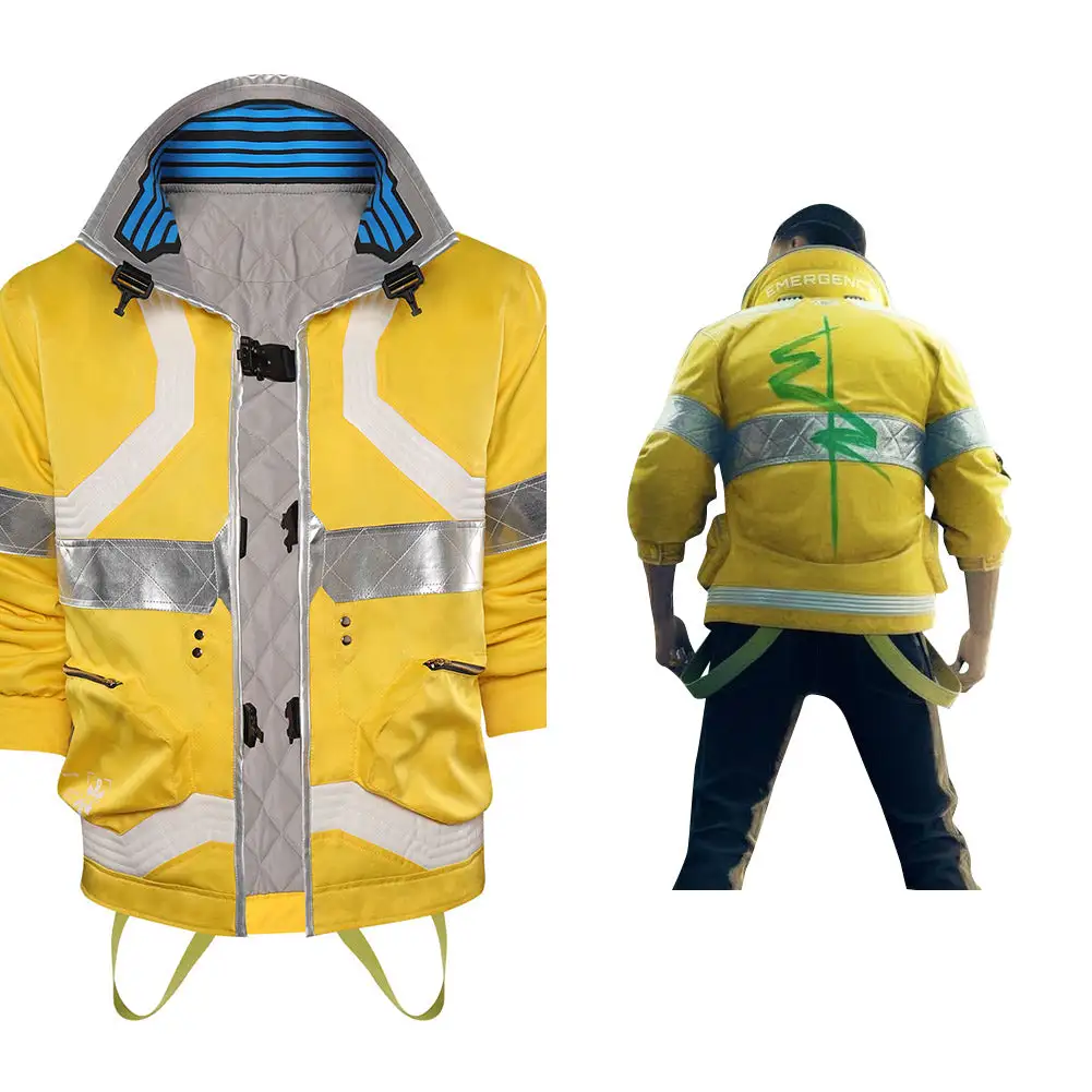 Cyberpunk Cosplay David Martinez Outfits Halloween Karneval Unisex Jacke