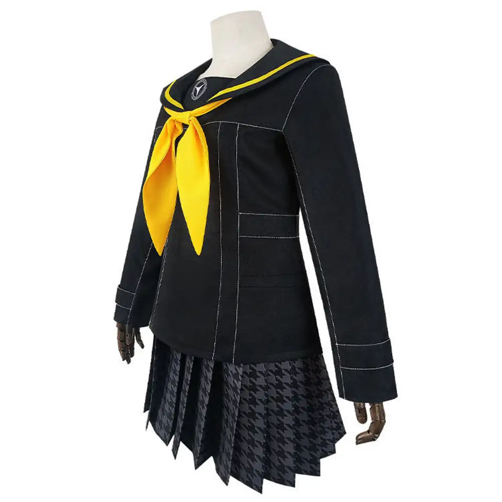 Kujikawa Rise Mädchen Schuluniform Persona 4 Kujikawa Rise Cosplay Halloween Karnevla Kostüm – Bild 2