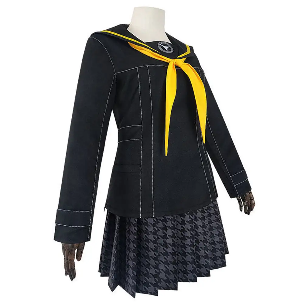 Kujikawa Rise Mädchen Schuluniform Persona 4 Kujikawa Rise Cosplay Halloween Karnevla Kostüm – Bild 4
