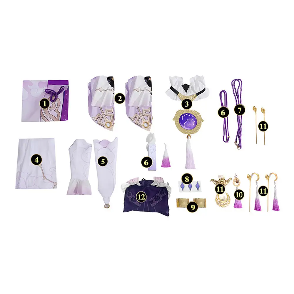 Honkai: Star Rail Fu Xuan Cosplay Kostüm Halloween Karneval Outfits – Bild 6