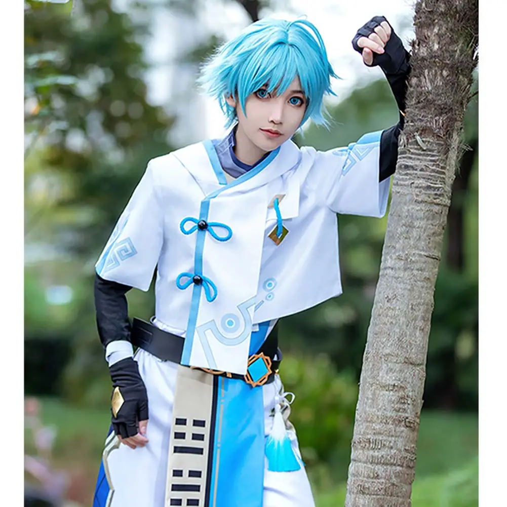 Chongyun Kostüm Genshin Impact Chongyun Cosplay Halloween Karneval Kostüm – Bild 6