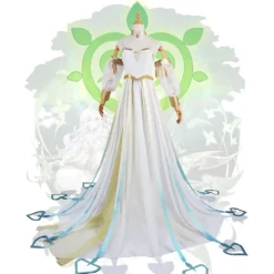 Genshin Impact Greater Lord Rukkhadevata Kleid Cosplay Halloween Karneval Kostüm