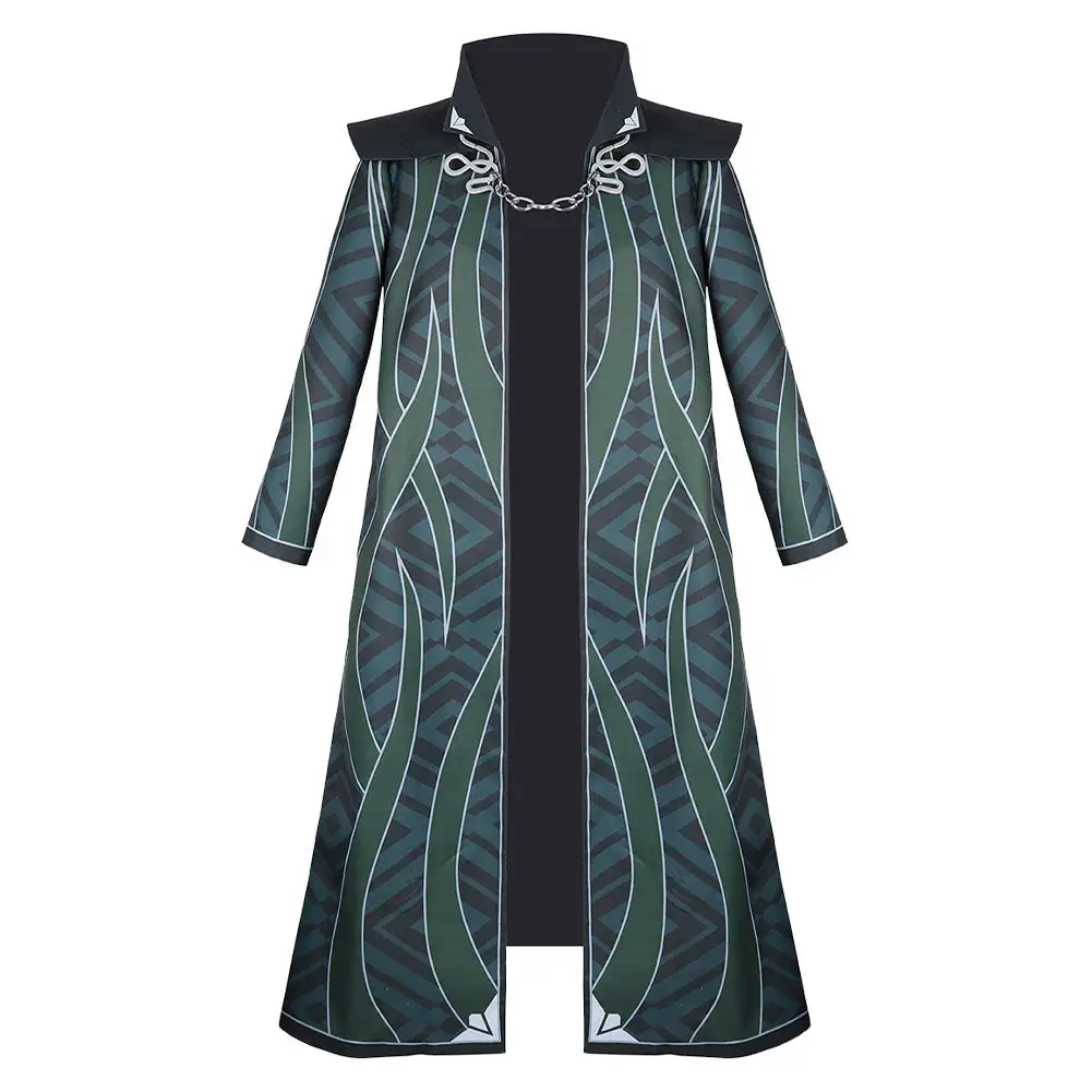 Hogwarts Legacy Salazar Slytherin Mantel Cosplay Halloween Karneval Kostüm – Bild 2