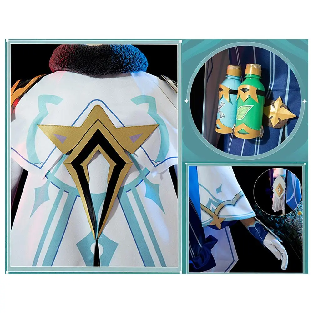Genshin Impact Sucrose Kostüm Cosplay Halloween Karneval Kostüm – Bild 7