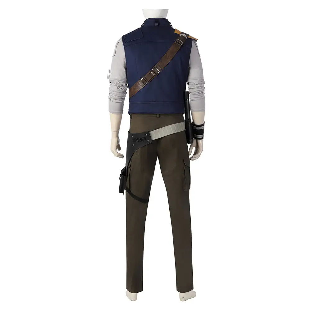 Star Wars Jedi: Fallen Order Cal Kestis Kostüm Cosplay Halloween Karneval Outfits – Bild 3