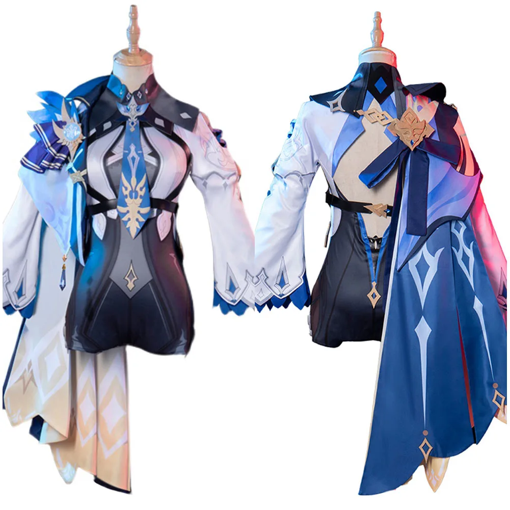 Genshin Impact Eula Cosplay Kostüme Outfits Halloween Karneval Kostüm – Bild 4