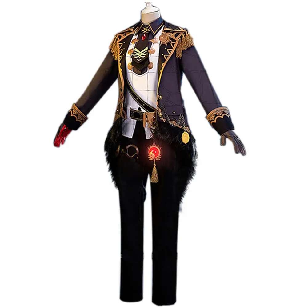 Diluc/Venti/Chongyun/Barbara/ Kostüm Genshin Impact Cosplay Halloween Karneval Kostüm Set – Bild 2