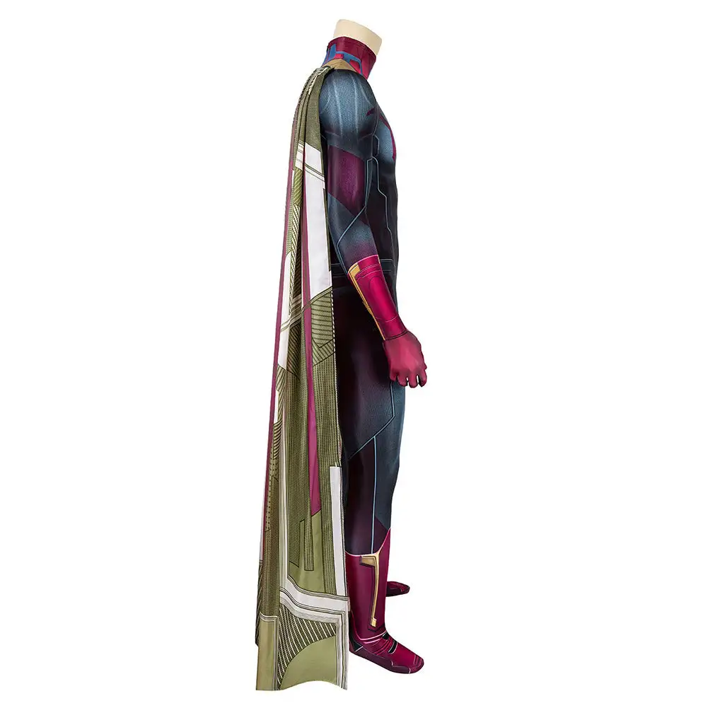 Vision Jumpsuit Avengers: Infinity War Vision Cosplay Halloween Karneval Kostüm – Bild 4