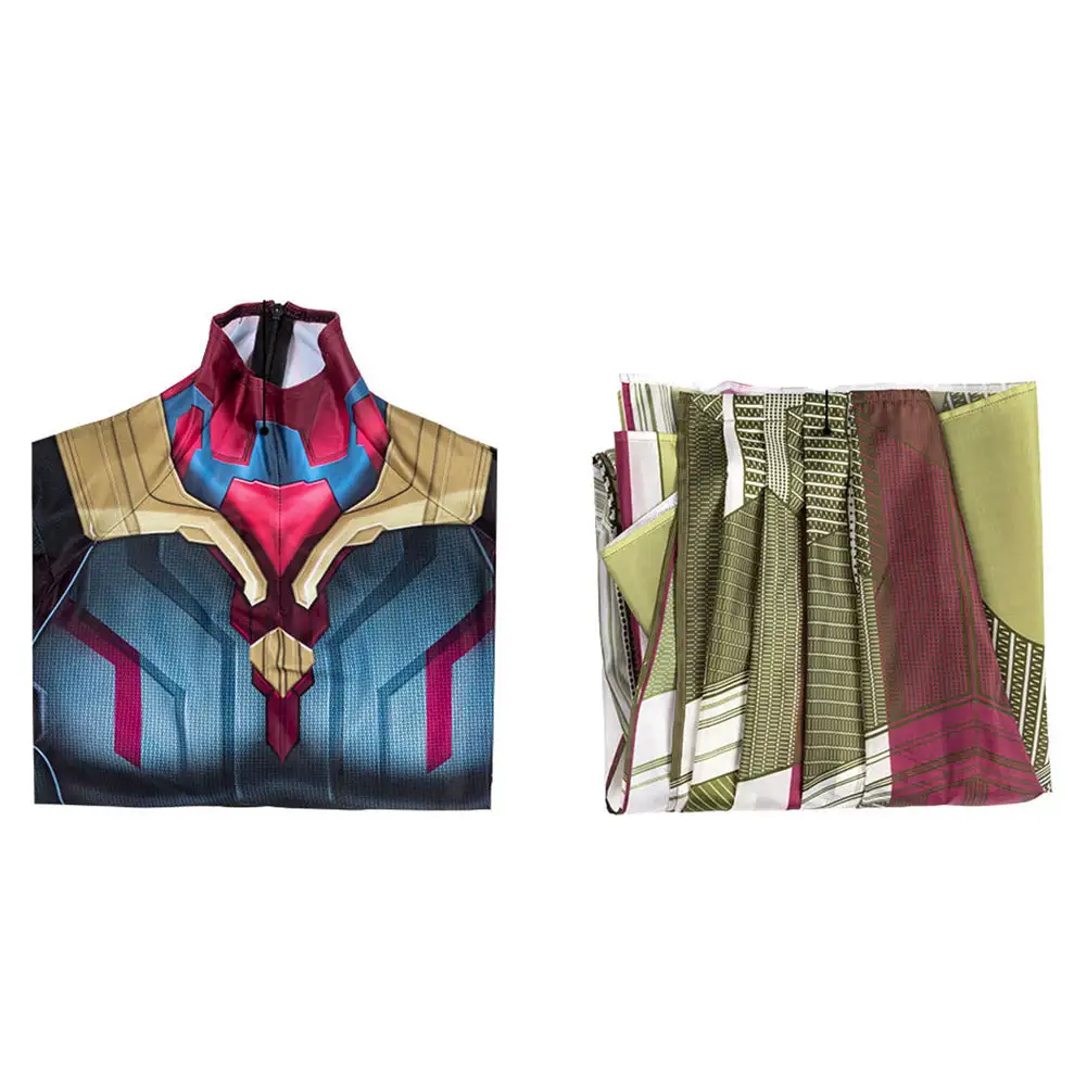 Vision Jumpsuit Avengers: Infinity War Vision Cosplay Halloween Karneval Kostüm – Bild 7