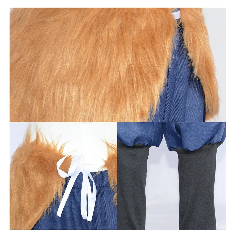 Demon Slayer Inosuke Hashibira Cross Cosplay Kostüm Halloween Karneval Outfits – Bild 5