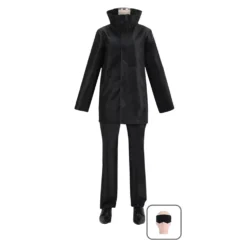 Herren Jujutsu Kaisen Gojo Satoru Cosplay Kostüm Schuluniforme Halloween Karneval Kostüm