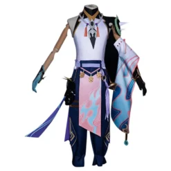 Genshin Impact Xiao Cosplay Kostüm Set Karneval Halloween Kostüm