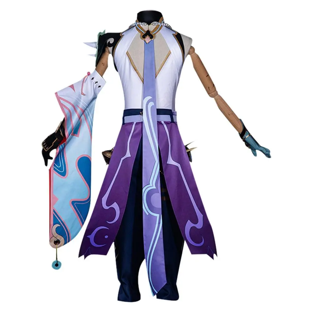 Genshin Impact Xiao Cosplay Kostüm Set Karneval Halloween Kostüm – Bild 3