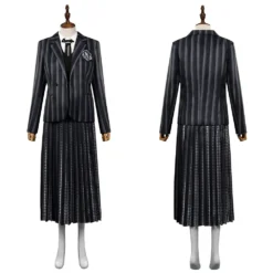 Wednesday Addams Cosplay Wednesday School Uniform Halloween Karneval Outfits
