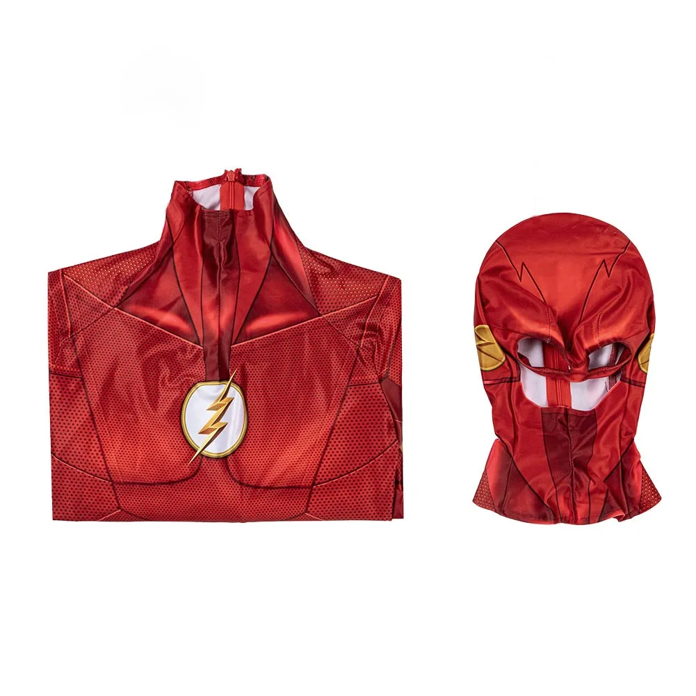 The Flash Barry Allen Cosplay Kostüm Outfits Halloween Karneval Jumpsuit – Bild 7