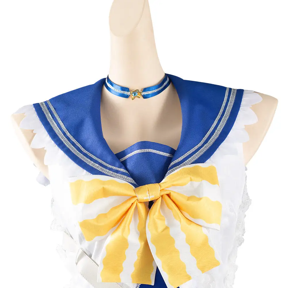 Barbara Genshin Impact Badeanzug Cosplay Kostüm Halloween Karneval Outfits – Bild 7