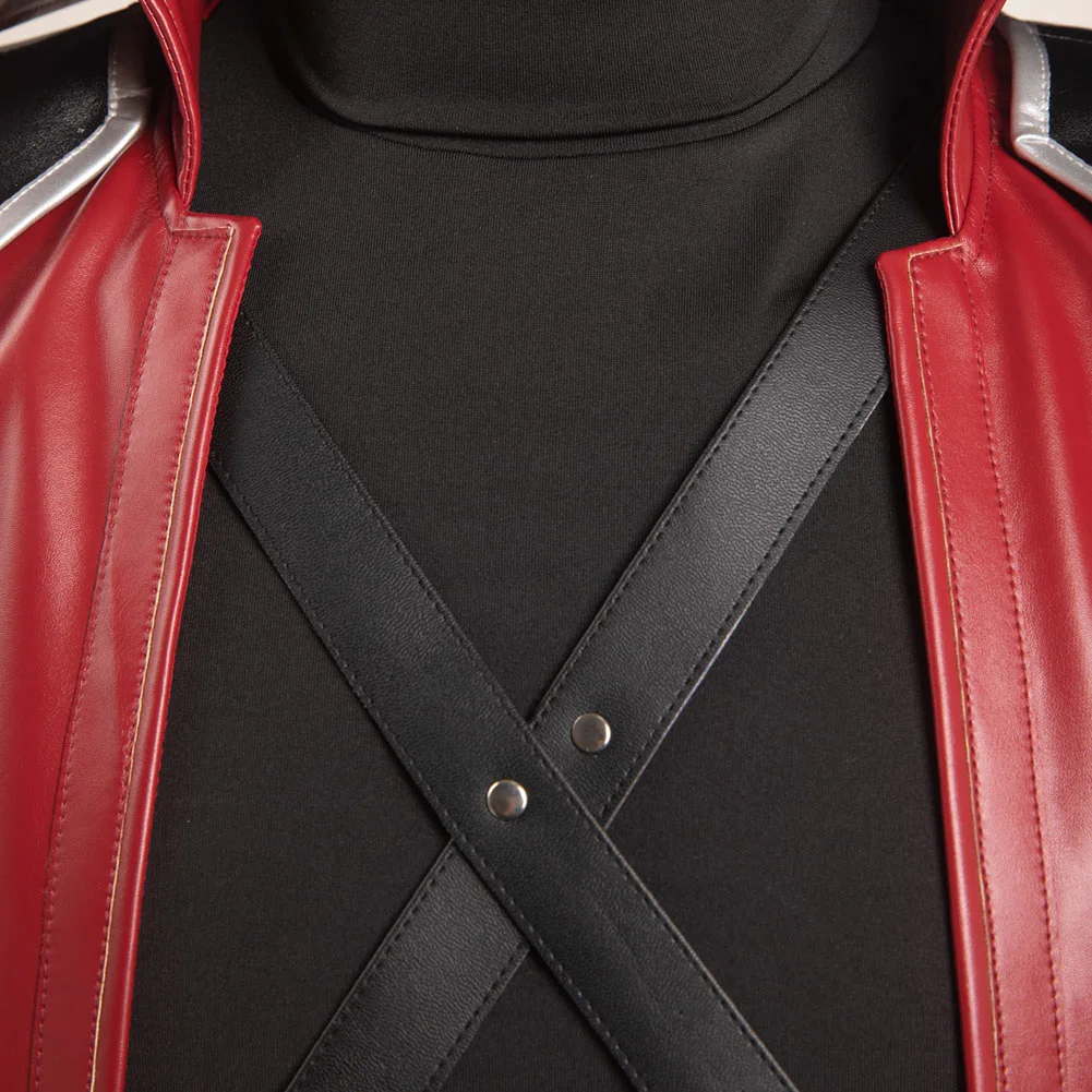 FF7 Crisis Core Genesis·Rhapsodos Cosplay Final Fantasy VII Reunion Kostüm Halloween Karneval Outfits – Bild 6