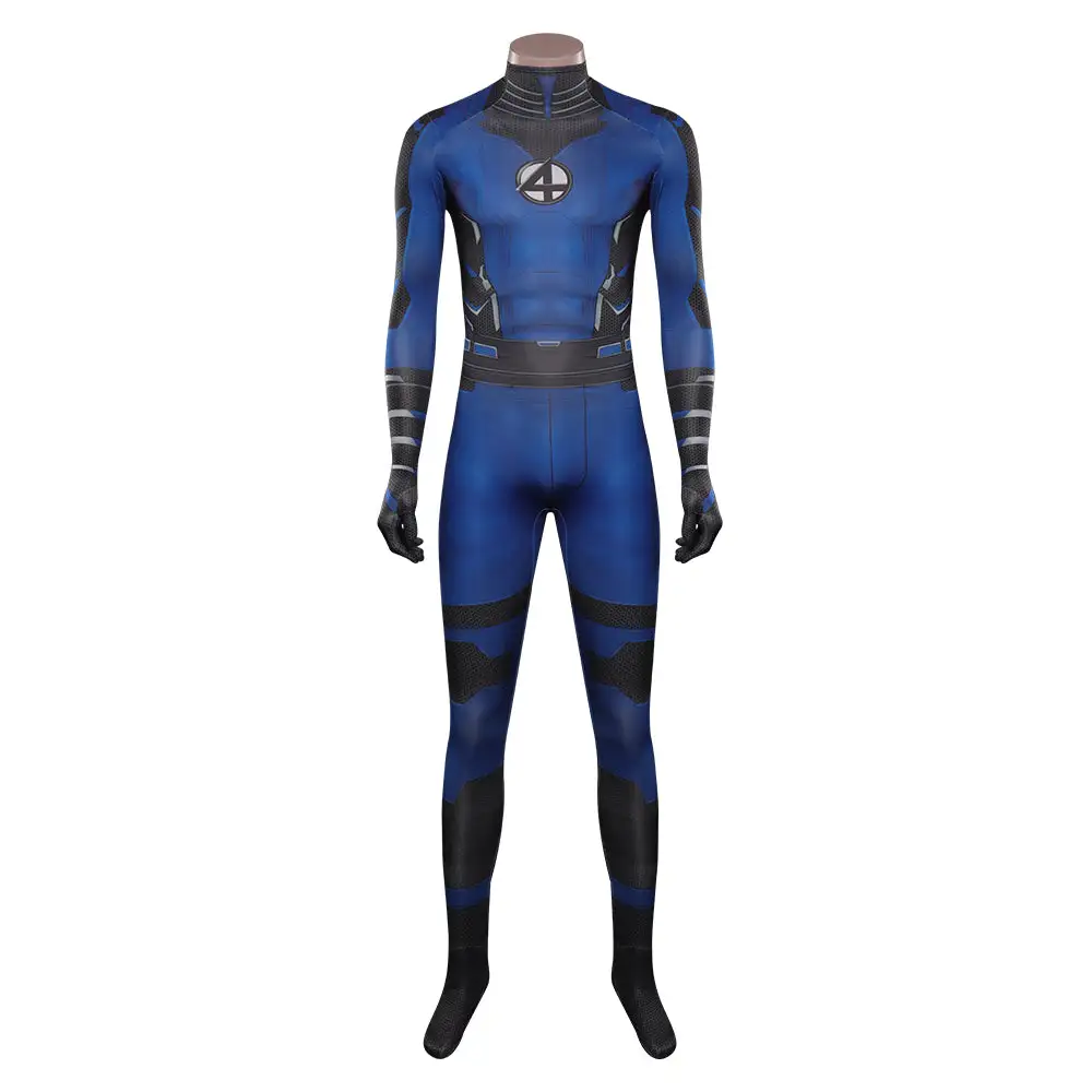 Doctor Strange Fantastic Four Mister Fantastic Cosplay Reed Richards Kostüm Halloween Karneval Jumpsuit – Bild 2