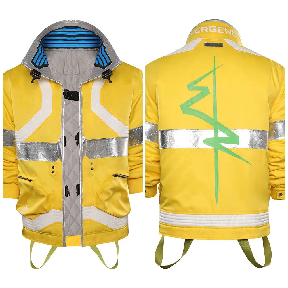 Cyberpunk Cosplay David Martinez Outfits Halloween Karneval Unisex Jacke – Bild 13
