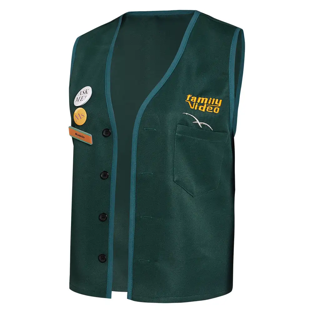 Kinder Stranger Things Robin Buckley /Steve Harrington Cosplay Kostüm Outfits Halloween Karneval Weste – Bild 3