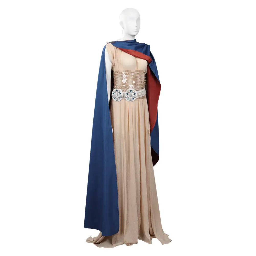 The Lord Of The Rings: The Rings Of Power Cosplay Queen Regent Míriel Kostüm Halloween Karneval Kleid – Bild 5