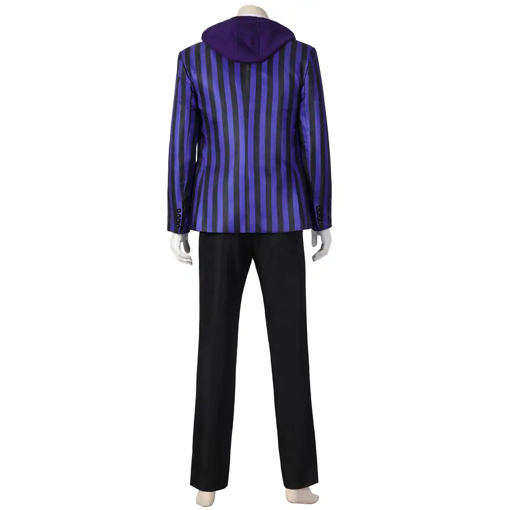 Xavier Thorpe Cosplay Wednesday Addams Kostüm Halloween Karneval Schuluniform – Bild 2