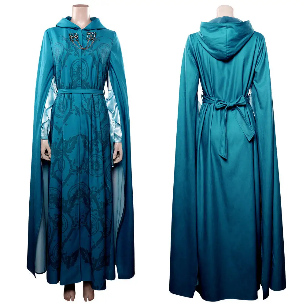 The Lord Of The Rings: The Rings Of Power Cosplay Galadriel Kostüm Halloween Karneval Kleid – Bild 11